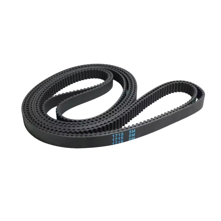 1 pieza 1470-5M-50mm Correas dentadas sincrónicas de caucho de cloropreno de par motor elevado, Longitud de la línea de paso 1470mm, 294 dientes, anchura de la correa 50mm