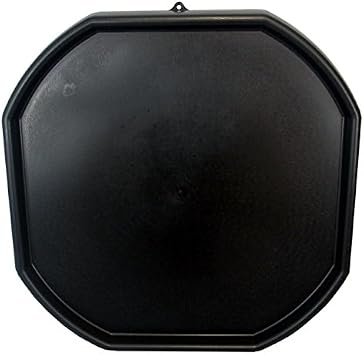 Easy Shopping  COLOUR LARGE/SMALL PLASTIC MIXING TRAY SAND WATER PLAY_BUILDER EQUIMENT Toy Sand Pool Pit Water Game Garden Beach MADE IN UK Black, Large