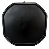 Easy Shopping® COLOUR LARGE/SMALL PLASTIC MIXING TRAY SAND WATER PLAY_BUILDER EQUIMENT Toy Sand Pool Pit Water Game Garden Beach MADE IN UK (Black, Large)