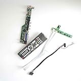 TV Control Board Kit for B140XTT01.0 B140XW01 B140XW01 V9 1366x768 14-inch HDMI Compatible USB AV VGA Audio LED Screen Display