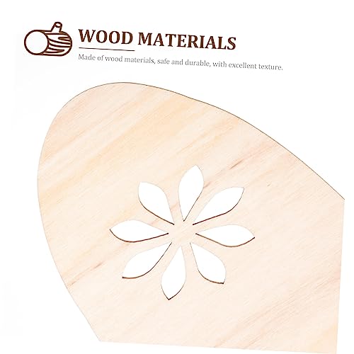 Amosfun 2 Pares Modelos de luvas suporte de madeira bloqueador de luvas de madeira DIY moldes de sil