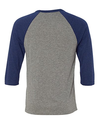 Bella Canvas camiseta unisex adulto modelo 3200 en color Navy talla Large miniatura 5