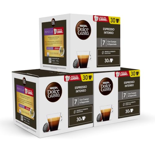NESCAFÉ Dolce Gusto Café Espresso Intenso 90 cápsulas (3x30)