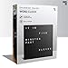 Sharper Image® LED Word Clock – 7.75