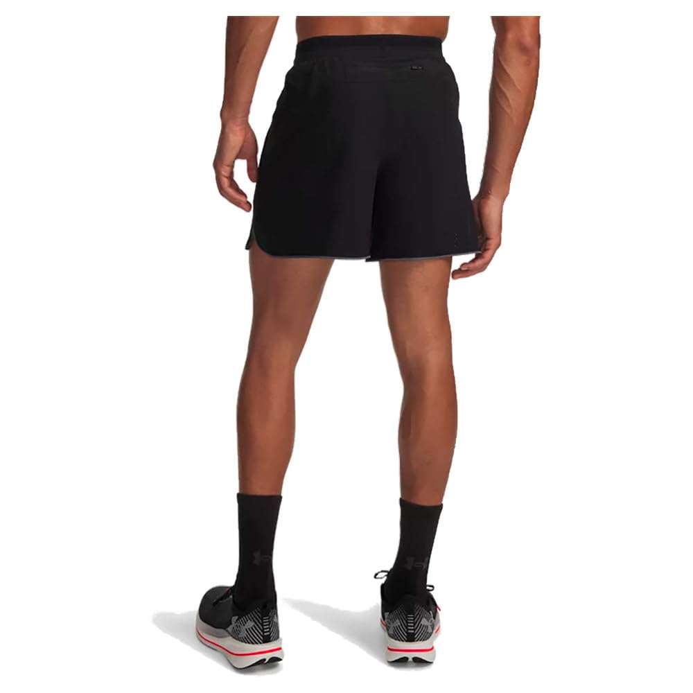 Under Armour Velociti Pro Vent 5In Short de Running Hommes Noir - ultimateblack/Reflective S