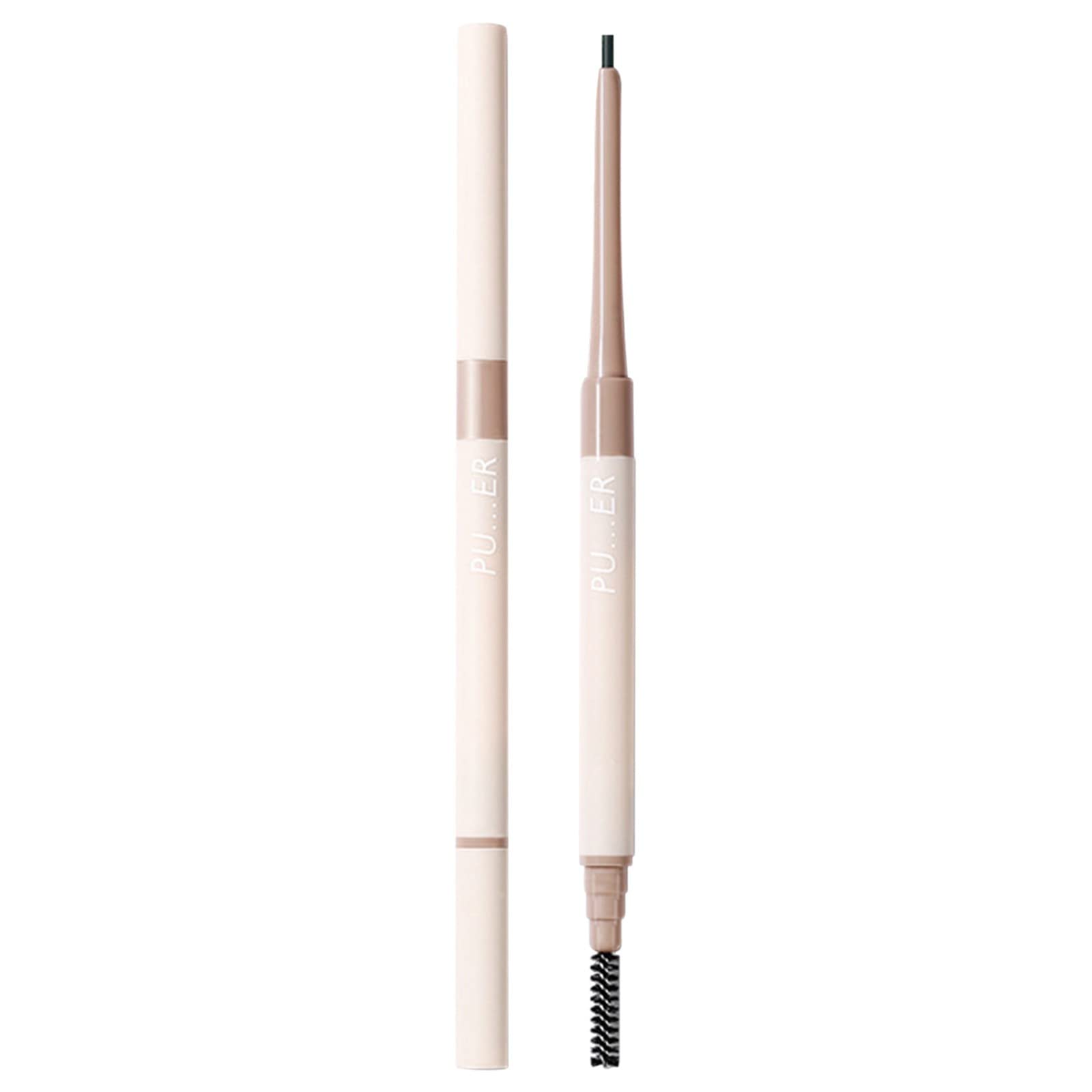 Doubleheaded Ultrafine Eyebrow Brush Eyebrow Pencil Waterproof Sweatproof Smooth Multicolor Eyebrow Pencil Makeup And Jillian Eyebrow Pen Makeup (B, One Size)