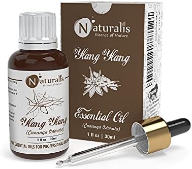 Naturalis Ylang Ylang Essential Oil | 30 ml | - Ylang Aroma Oil for Home Fragrance | Best for Aromatherapy | Helps in Meditation | Used in Diffusers, Candles