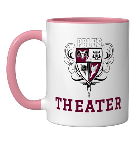Palm Beach Lakes High School Trojans Theater Ceramic Mug, Pi