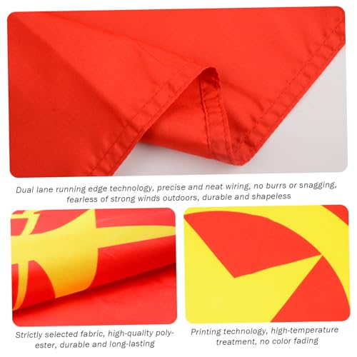 Bannière de drapeau de pays vibrant grand format 200 drapeaux imperméables