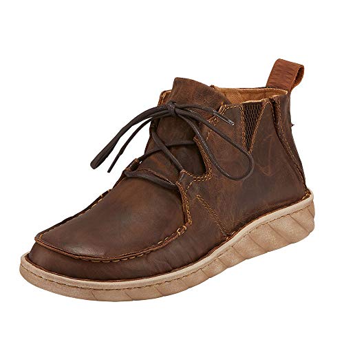 Tony Lama Mens Estancia Tan Brown Mocs