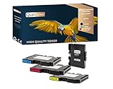  QUALITONER - Toner x4 405765 + 405766 + 405767 + 405768 Noir + Cyan + Magenta + Yellow Compatible pour Ricoh SG-K 3100 dn Ricoh Aficio SG-K 3100 dn Ricoh Aficio SG 2100 n Ricoh Aficio SG 3100 Series
