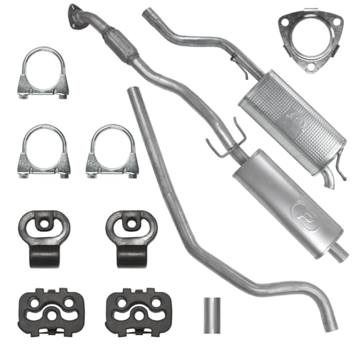 Polmo Schalldämpferset Auspuffanlage Auspuff für Opel Corsa 4 IV D 2010-2014 1.4