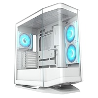 FV 270 RGB ＋回転台 曲面を活かしたピラーレス構造のPCケース「FV270」「FV270 RGB