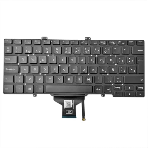 Clavier SP rétroéclairé JINTAI pour Dell Latitude 7400 5400 3400 et 7410