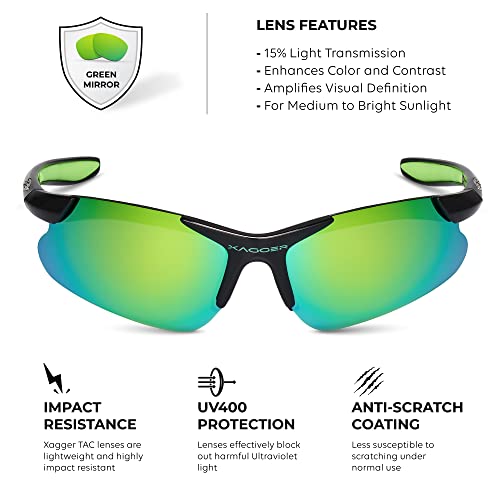 Image of Kids Youth Polarized Sports Sunglasses for Boys Girls Baseball Softball Glasses TR90 Frame