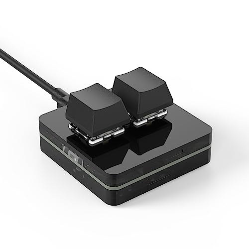 BRIMFORD TECLADOS DE JUEGO PROGRAMABLES USB-C PERSONALIZADOS COPIAR PEGAR 2 TECLAS CON LUZ LED TECLADO MECáNICO INTERCAMBIABLE EN CALIENTE (BLACK NO WORD)
BRIMFORD Teclados de Juego programables USB-C Personalizados Copiar Pegar 2 Teclas con luz LED Te...