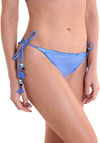 Calcinha Biquíni Avulso Ripple Orquídea - Azul - G