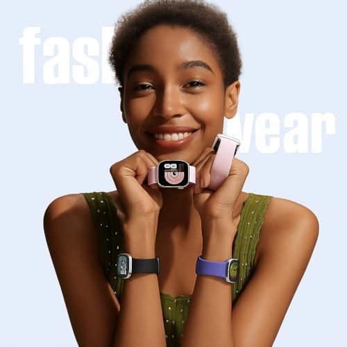 Image of MINX Soft Silicone Strap Compatible with Apple Watch 38mm /40mm /41mm /42mm /44mm /45mm /46mm /49mm Series 1-11 & Ultra | Durable, Adjustable & Comfortable | Combo Pack