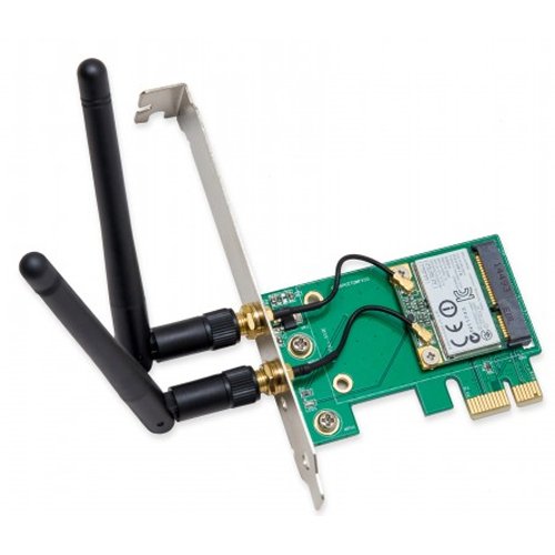 Wireless 802.11N N150 150 Mbps & Bluetooth 2.1 PCIe x1 NIC Card SY-PEX23063