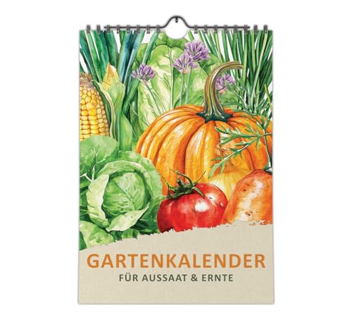 Kalender für Aussaat und Ernte | Gartenkalender A4