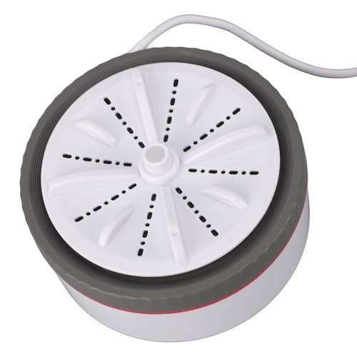 Portable USB Mini Turbo Washing Machine for Small Items - Gray - Image 3