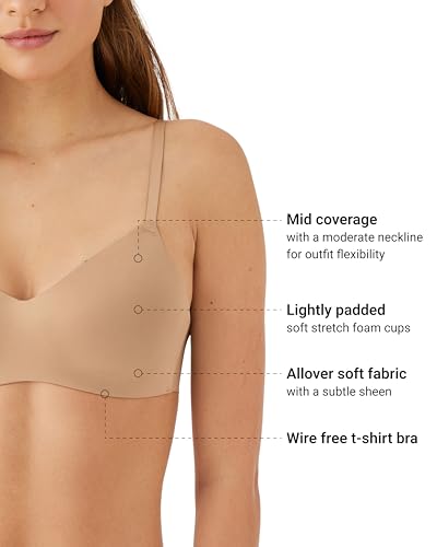 Image of b.tempt'd Women's Spotlight Lightly Padded Wire Free T-Shirt Bra, 956293