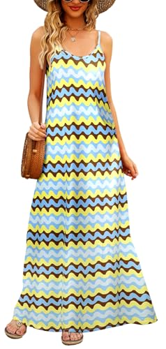 Robe longue d'été à col en V Supnier fleurie pour vos soirées plage et terrasses