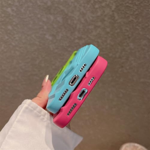 Coque iPhone 13 Pro Max cadeau mignon étoile 3D dégradé pastel