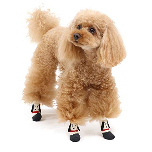 ペットパラダイス スヌーピー フェイス柄 フィットシューズ 肉球保護 滑り止め加工 SS 998-55856