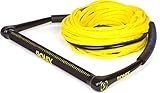 Ronix Kid's Combo 14in. Hide Grip Wakeboard Handle, 0.94 in. Diameter / Rope-55 feet. 4-Sect. PE...