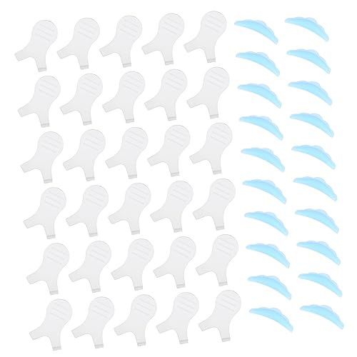 Beatifufu Essential Lash Perming Tools 50pcs Silicone Pad Set for Eyelash Grafting Curling