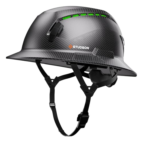 STUDSON SHK-1 Casque Sécurité Bord Complet ANSI/ISEA Z89.1 Type II Puce NFC Classe C