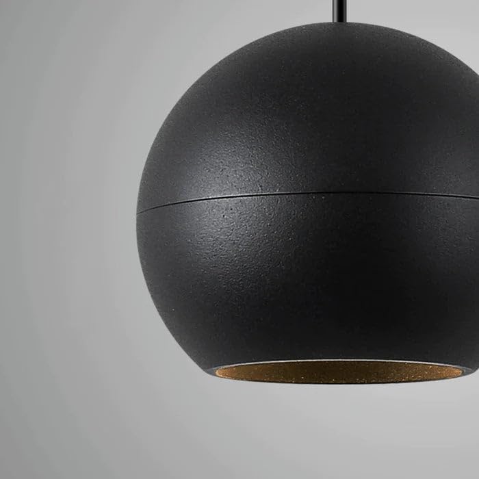 Silumen Luminaire Suspendu Rond pour Rail Magnétique 48V 10W Noir - Blanc Neutre 4000K - 5500K