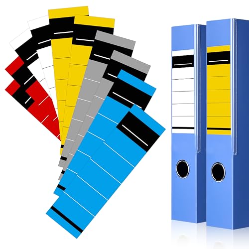 Yezirzax 50 Stück Ordnerrücken Selbstklebend, 5 Farben 19×5.4cm Ordner Rückenschilder Ordner Etiketten Beschriftung Rückenschilder Selbstklebend für 8 cm Breit Ordner (19x5,4cm Mehrfarbig) Yezirzax 50 Stück Ordnerrücken Selbstklebend, 5 Farben 19×5.4cm Ordner Rückenschilder Ordner Etiketten Beschriftung Rückenschilder Selbstklebend für 8 cm Breit Ordner (19x5,4cm Mehrfarbig)