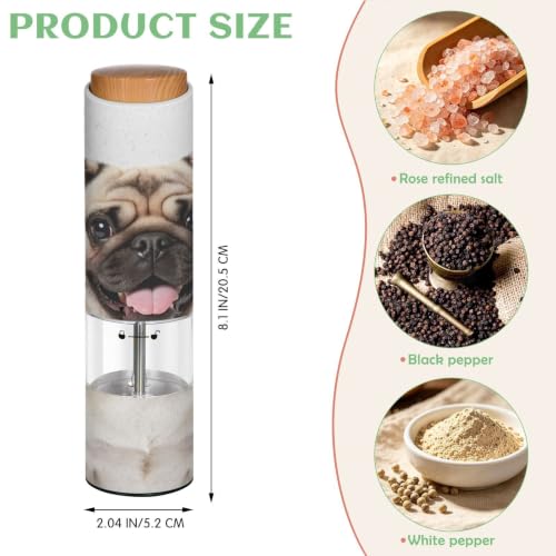 Molinillo de granos de café de sal y pimienta con grosor regulable a pilas 3