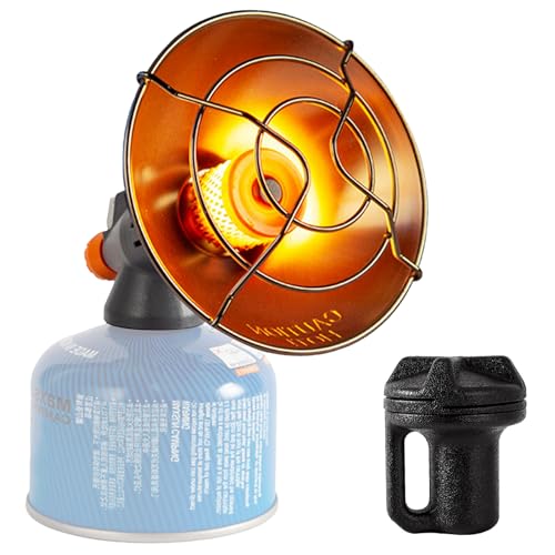 'Calefacción portátil con encendido electrónico para camping, terraza y tienda, ideal para actividades al aire libre en invierno