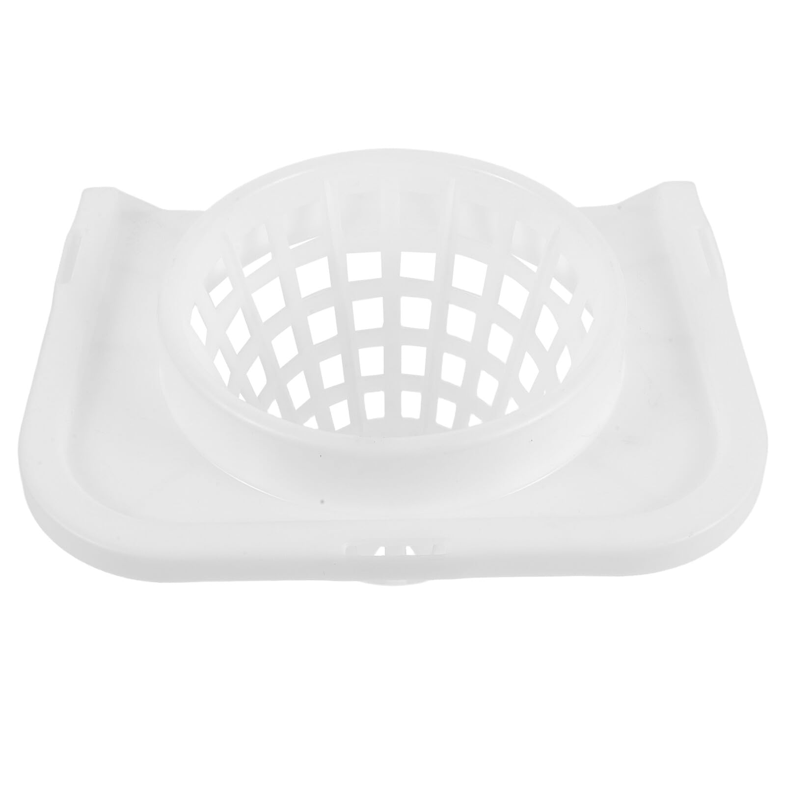 Panier Égouttoir et Design Ergonomique en Plastique Blanc pour Seau à Serpillière, Accessoire de Drainage pour Usage Domestique et Commercial