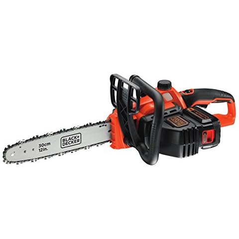 BLACK+DECKER Lithium Ion Chainsaw Cordless 36V 30cm Cutting Width GKC3630L20 Cover