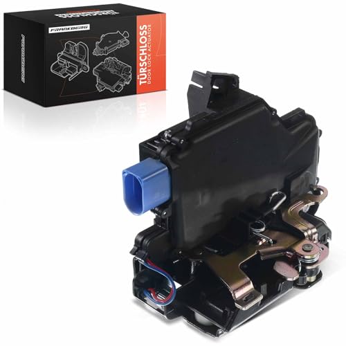 Frankberg Cerradura de puerta Servomotor Delantero Izquierda 8-Postes Compatible con Ibiza III 6L1 Limusina 2002-2009 Polo 9N Limusina 2001-2009 Sustituir# 3B1837015AQ