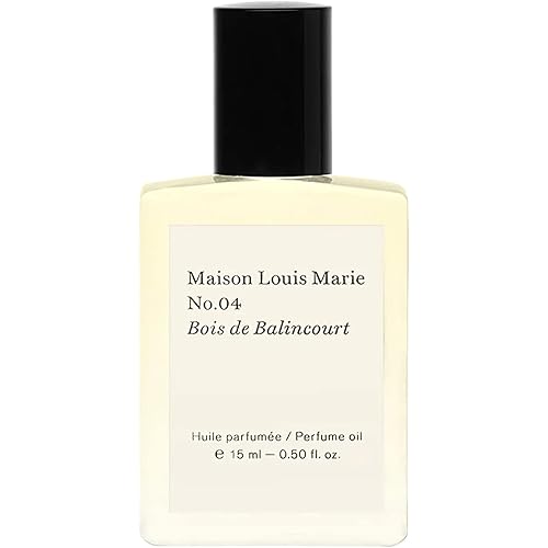 Maison Louis Marie - No.04 Bois de Balincourt Natural Roll-On Perfume Oil | Luxury Clean Beauty + Non-Toxic Fragrance (0.5 fl oz | 15 ml)