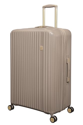 It Luggage Luxuriant 31' Hardside Checked 8 Wheel Expandable Spinner, Vintage Grey