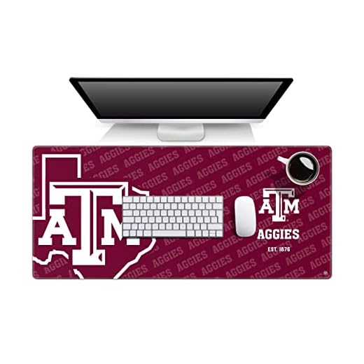 YouTheFan NCAA Texas A&M Aggies Logo Series Desk Pad