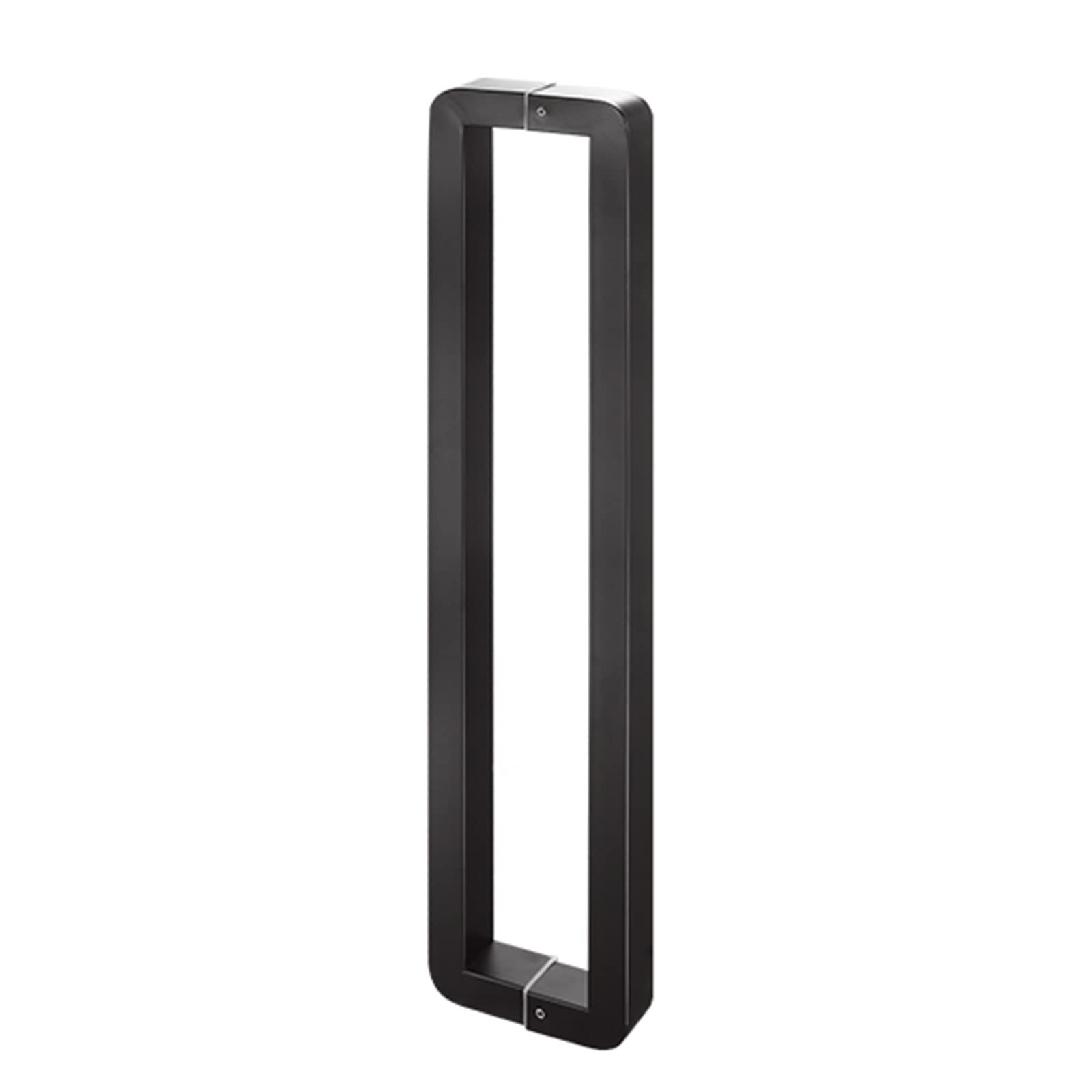Lrfvhyqnk Black Barn Door Handles Sliding Pull, 2 Sided Barn Handle Stainless Rect Shape Push Pull Glass Wood Multicolor Multisize(,52.5Cm(20.6In))