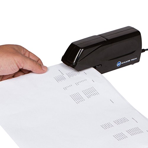 Electric Stapler- Heavy Duty Electric Stapler Automatic Jam-Free Home, School and Office Stapler - AC Powered and Battery Operated - 25 Sheet Capacity - Quiet, Compact and Portable
