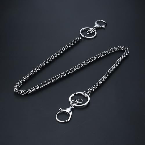 Image of PINKPIN Chains for Men Wallet Chain Biker Chains Jean Pocket Chain Unisex Hip Hop Pant Trouser Chain for Men Women