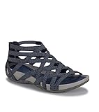 BareTraps SAMINA Women's Sandals & Flip Flops Navy Lizard Size 8 M (BT27867)
