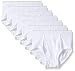 The Children's Place Boys' Little Boys' Underwear Briefs (Pack of 7), Tighty Whitey, 6