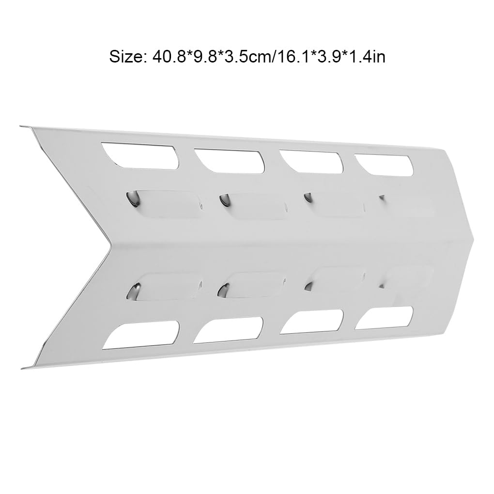 4Pcs Barbecue in Acciaio per Inox Griglia A Forno Riscalda La Piastra di Ricambio Kit Tubo per Barbecue Coperchio del Bruciatore Risparmio di Manodopera per