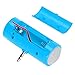 KIMISS 3.5 mm Jack Stereo ni Speaker Portable Plug in Speaker for Mobile Phones and Tablets Plug in Speakers ni Speaker with Aux Input Pillow for Sleeping Extern (Blue)