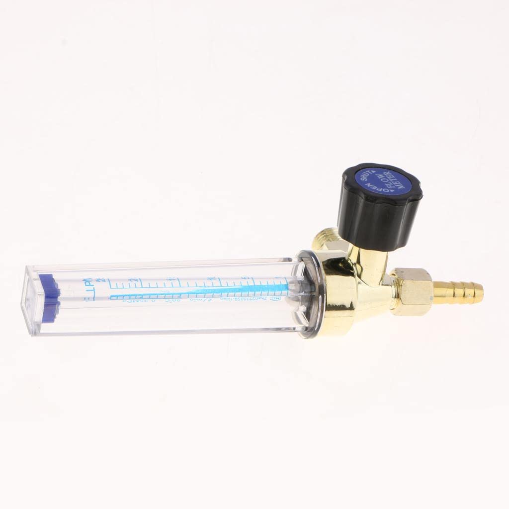 Argon and CO2 Gas Flow Meter Inlet Connection for Mig Tig Welding Gauge Pressure 0.35MPA 2